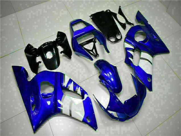 Mejores Carenados Moto Yamaha YZF R6 1998-2002 - Azul Blanco