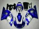 Mejores Carenados Moto Yamaha YZF R6 1998-2002 - Azul Blanco