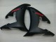Mejores Carenados Moto Yamaha YZF R6 2003-2004 - Negro Brillante Negro Mate Rojo Calcomanías