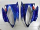 Mejores Carenados Moto Yamaha YZF R6 2006-2007 - Azul Amarillo Negro Brillante Tiburón