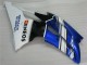 Mejores Carenados Moto Yamaha YZF R6 2008-2016 - Blanco Azul Negro ENEOS Semakin Didepan