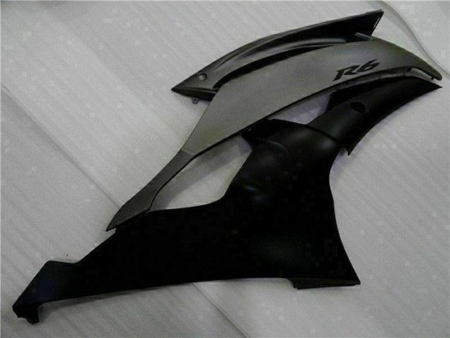 Mejores Carenado Moto Yamaha YZF R6 2008-2016 - Negro Mate