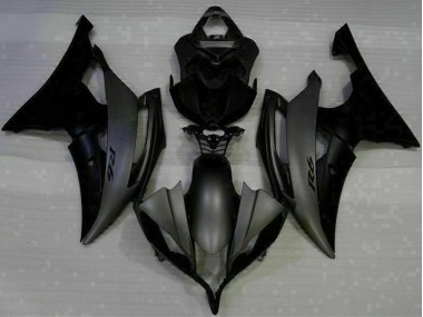 Mejores Carenado Moto Yamaha YZF R6 2008-2016 - Negro Mate