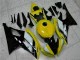 Mejores Carenados Moto Yamaha YZF R6 2008-2016 - Amarillo Blanco Negro Brillante