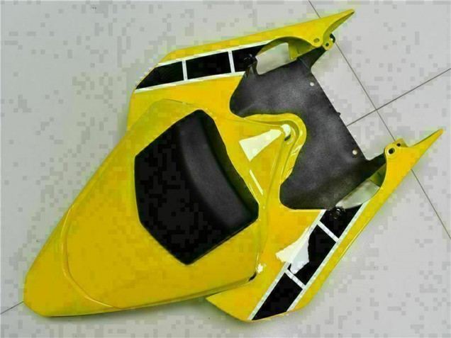 Mejores Carenados Moto Yamaha YZF R6 2008-2016 - Amarillo Blanco Negro Brillante