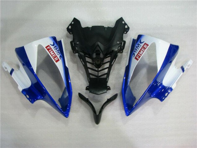 Mejores Carenados Moto Yamaha YZF R6 2008-2016 - Blanco Azul Rojo Sterilgarda Volvo Fimer Yamalube