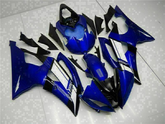 Mejores Carenados Moto Yamaha YZF R6 2008-2016 - Azul Blanco