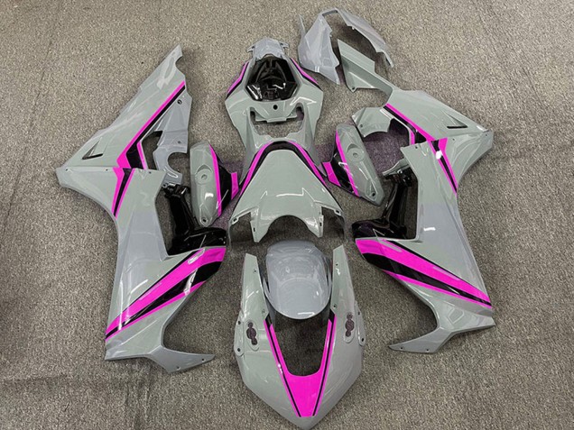 Mejores Carenados Moto Honda CBR1000RR 2017-2023 - Nardo Gris Rosa Raya