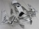 Mejores Carenado Moto Honda CBR600RR 2003-2004 - Blanco Plata Negro Repsol