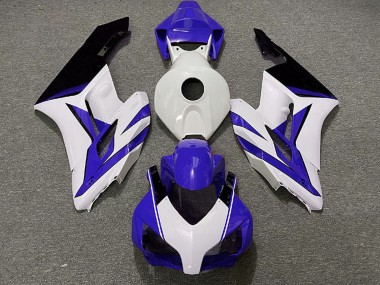 Mejores Carenados Moto Honda CBR1000RR 2004-2005 - Blanco Azul Negro Brillante