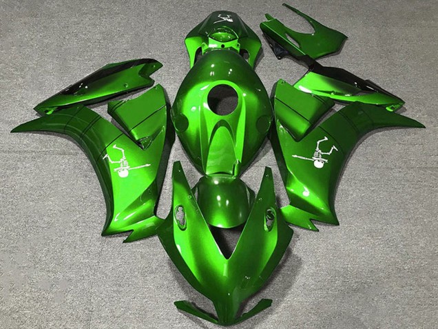 Mejores Carenados Moto Honda CBR1000RR 2012-2016 - Verde Eléctrico Negro Brillante