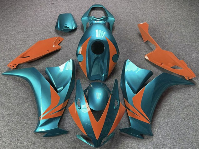 Mejores Carenados Moto Honda CBR1000RR 2012-2016 - Cian Azul Naranja