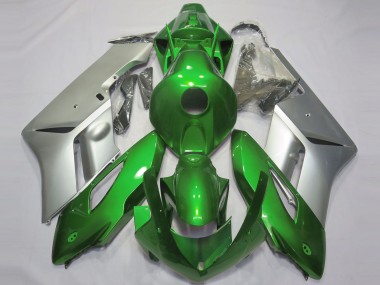 Mejores Carenados Moto Honda CBR1000RR 2004-2005 - Plata Verde