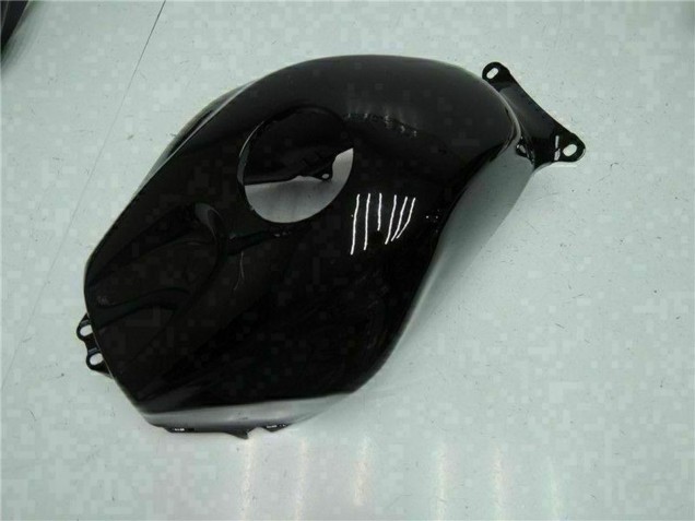 Mejores Carenados Moto Honda CBR600RR 2003-2004 - Negro Brillante Blanco West Mobil