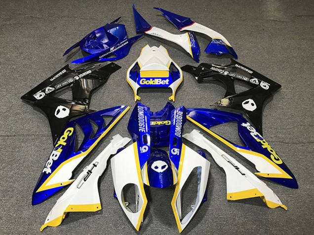 Mejores Carenados Moto Honda CBR1000RR 2012-2016 - Blanco Azul Amarillo Negro Brillante OroBet