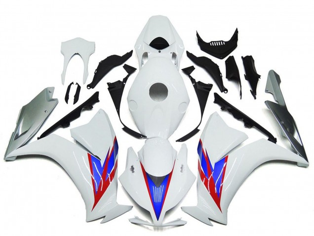Mejores Carenados Moto Honda CBR1000RR 2012-2016 - Blanco Azul Rojo Plata