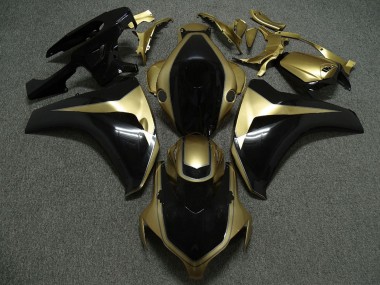 Mejores Carenados Moto Honda CBR1000RR 2008-2011 - Oro Negro Brillante