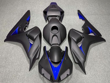 Mejores Carenados Moto Honda CBR1000RR 2006-2007 - Negro Mate Azul