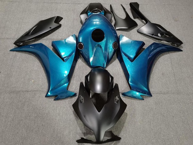 Mejores Carenados Moto Honda CBR1000RR 2012-2016 - Azul Negro Mate