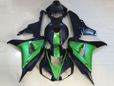 Mejores Carenados Moto Honda CBR1000RR 2006-2007 - Verde Azul Mate Oscuro