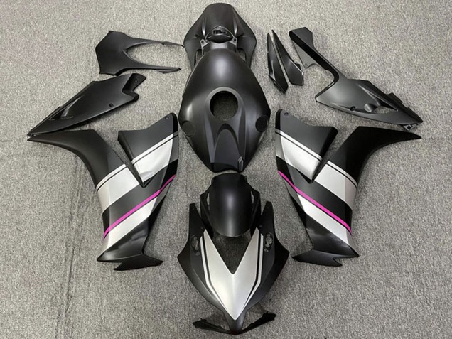 Mejores Carenados Moto Honda CBR1000RR 2012-2016 - Plata Rosa Negro Mate