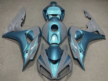 Mejores Carenados Moto Honda CBR1000RR 2006-2007 - Nardo Gris Azul Claro