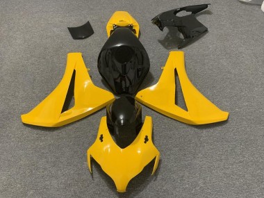 Mejores Carenados Moto Honda CBR1000RR 2008-2011 - Amarillo Negro Brillante