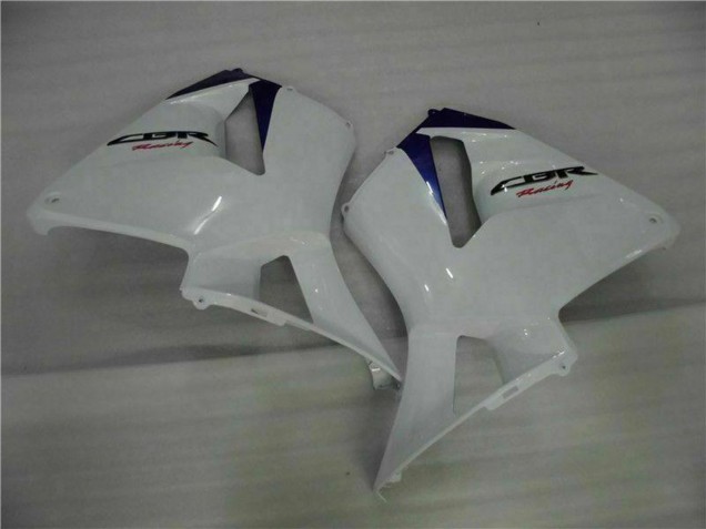 Mejores Carenado Moto Honda CBR600RR 2003-2004 - Blanco Rojo Azul
