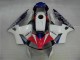 Mejores Carenado Moto Honda CBR600RR 2003-2004 - Blanco Rojo Azul