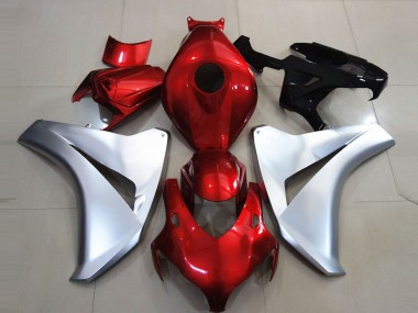 Mejores Carenados Moto Honda CBR1000RR 2008-2011 - Plata Rojo