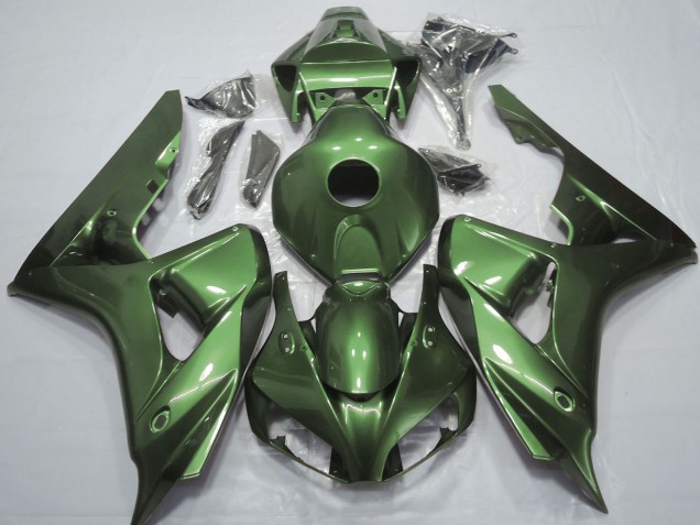 Mejores Carenados Moto Honda CBR1000RR 2006-2007 - Verde Bosque