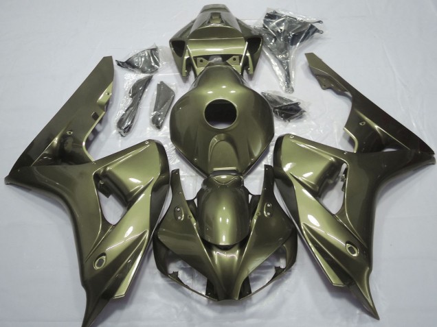 Mejores Carenados Moto Honda CBR1000RR 2006-2007 - Verde Oliva