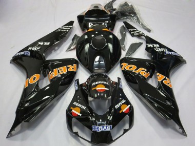 Mejores Carenados Moto Honda CBR1000RR 2006-2007 - Naranja Brillante Repsol