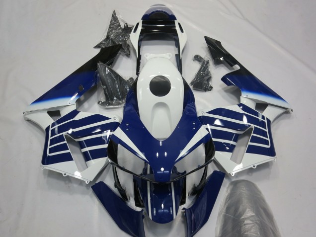Mejores Carenados Moto Honda CBR600RR 2003-2004 - Blanco Azul