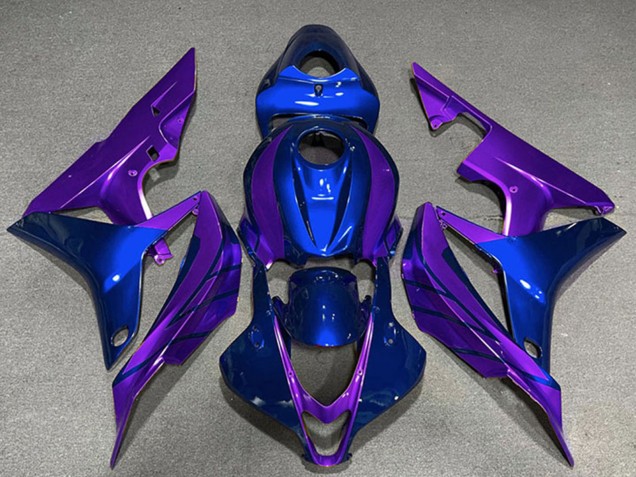 Mejores Carenados Moto Honda CBR600RR 2007-2008 - Azul Púrpura
