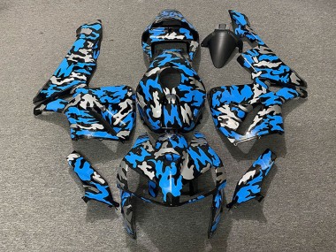 Mejores Carenados Moto Honda CBR600RR 2005-2006 - Camouflage Azul
