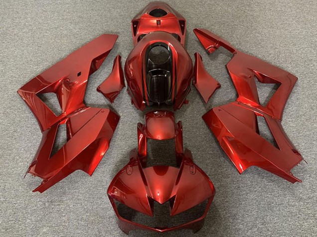 Mejores Carenados Moto Honda CBR600RR 2013-2023 - Rojo Caramelo Negro