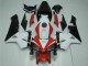 Mejores Kits Carenado Moto Honda CBR600RR 2005-2006 - Blanco Rojo Negro