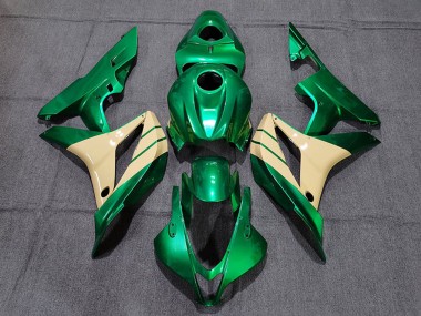 Mejores Carenados Moto Honda CBR600RR 2007-2008 - Verde Esmeralda Tan
