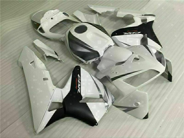 Mejores Carenado Moto Honda CBR600RR 2005-2006 - Blanco Negro