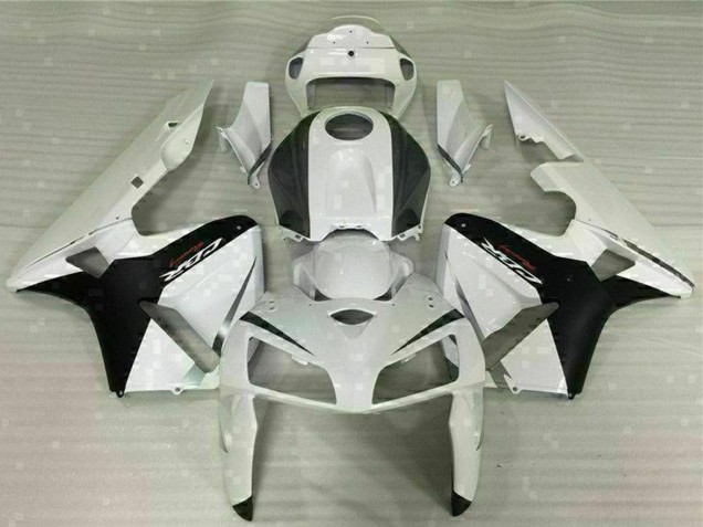 Mejores Carenado Moto Honda CBR600RR 2005-2006 - Blanco Negro