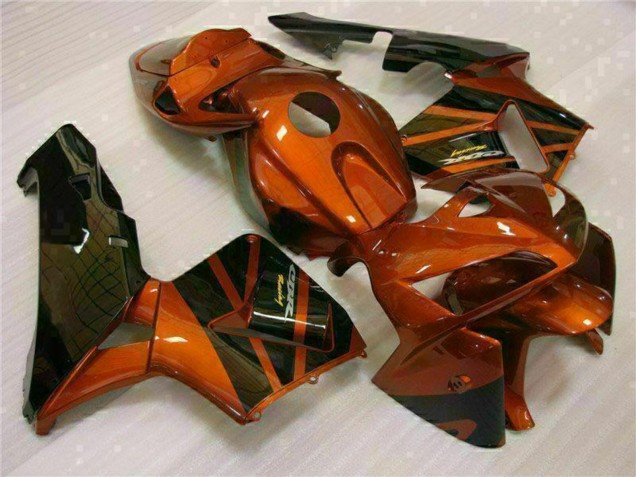Mejores Kits Carenado Moto Honda CBR600RR 2005-2006 - Naranja Negro