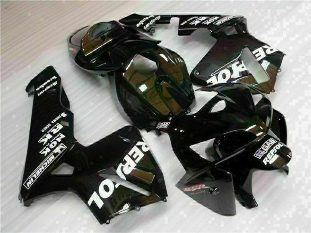 Mejores Carenados Moto Honda CBR600RR 2005-2006 - Negro Repsol