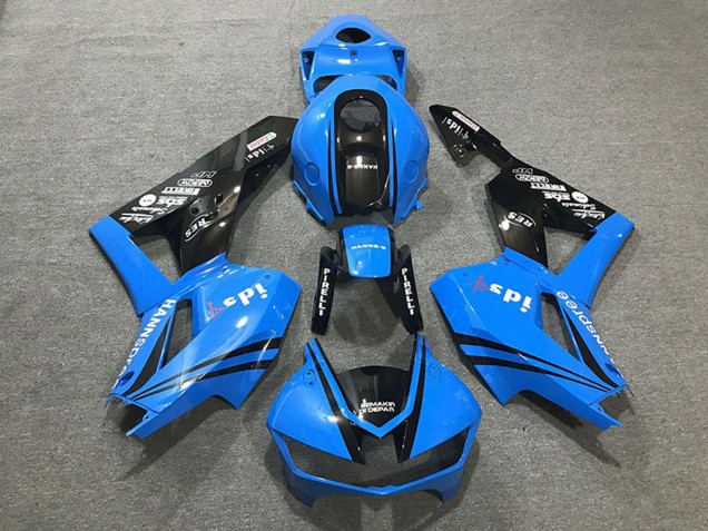 Mejores Carenados Moto Honda CBR600RR 2013-2023 - Azul Negro Brillante