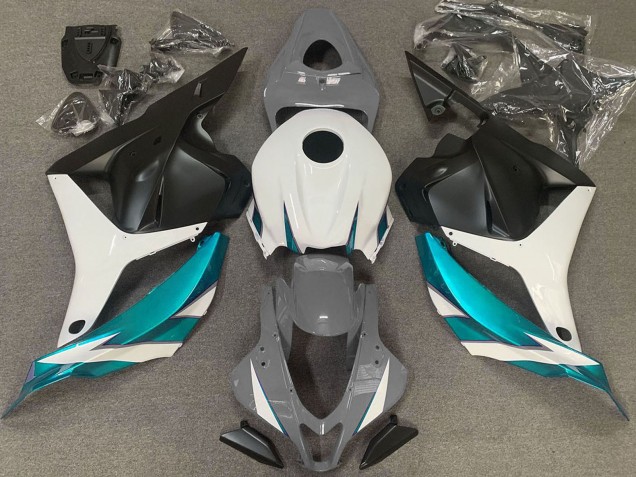 Mejores Carenados Moto Honda CBR600RR 2009-2012 - Blanco Gris Azul Negro Mate