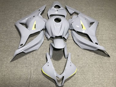 Mejores Carenado Moto Honda CBR600RR 2009-2012 - Nardo Gris Amarillo
