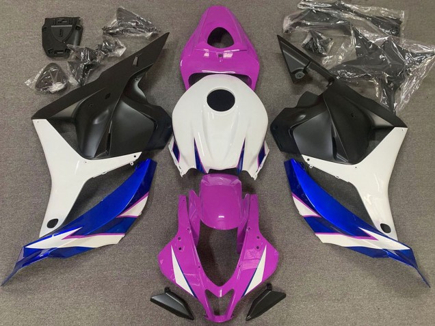 Mejores Carenados Moto Honda CBR600RR 2009-2012 - Blanco Rosa Azul Negro Mate