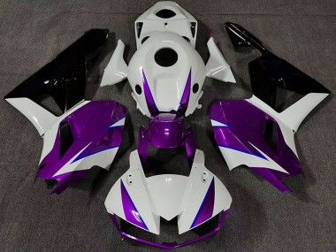 Mejores Carenados Moto Honda CBR600RR 2013-2023 - Blanco Púrpura Azul Negro Brillante