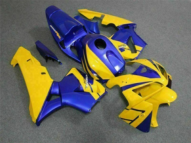Mejores Carenados Moto Honda CBR600RR 2005-2006 - Amarillo Azul