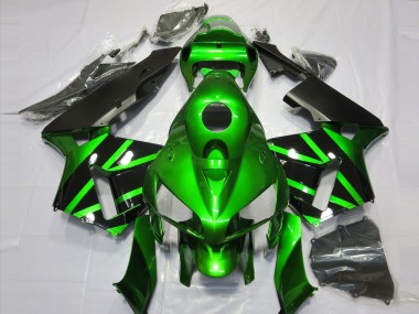 Mejores Carenados Moto Honda CBR600RR 2005-2006 - Verde Negro